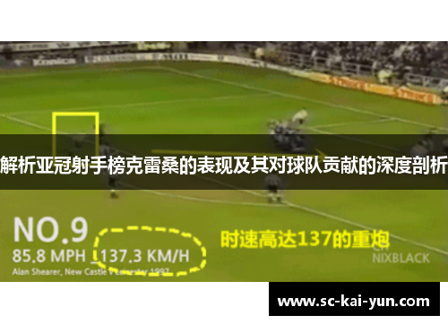 解析亚冠射手榜克雷桑的表现及其对球队贡献的深度剖析 解析亚冠射手榜克雷桑的表现及其对球队贡献的深度剖析