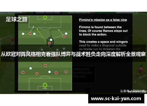 从欧冠对阵风格相克看强队博弈与战术胜负走向深度解析全景观察 从欧冠对阵风格相克看强队博弈与战术胜负走向深度解析全景观察